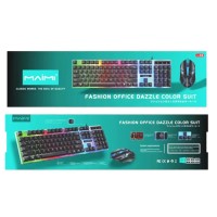Maimi RGB Wired LED Gaming Keyboard and Mouse S4